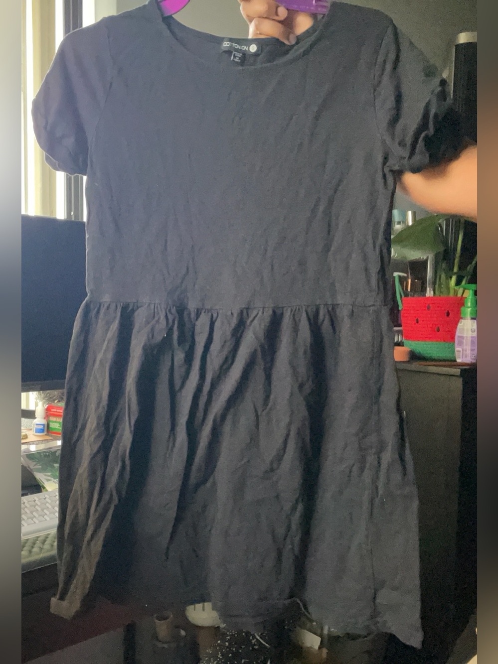 Cotton On Black Mini Dress